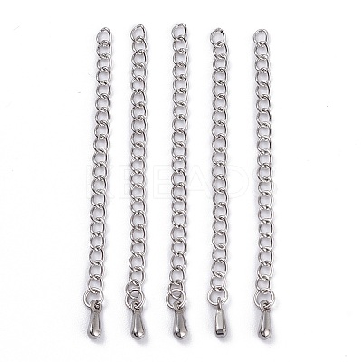 Tarnish Resistant 304 Stainless Steel Chain Extender LS-X-STAS-D037-1
