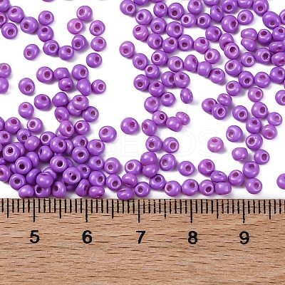 8/0 Baking Paint Glass Seed Beads X1-SEED-M012-02A-40-1