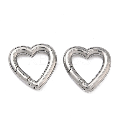 304 Stainless Steel Spring Gate Rings STAS-A138-07A-P-1