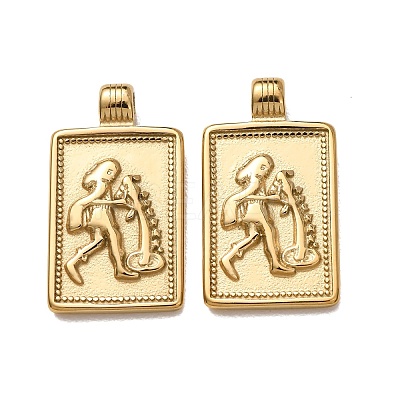 304 Stainless Steel Pendants STAS-C184-11G-10-1
