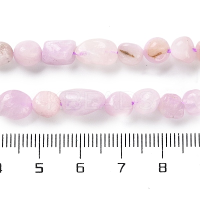 Natural Kunzite Beads Strands G-P497-01C-36-1