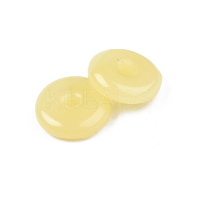 Transparent Spray Painted Glass Beads GLAA-S054-34A-B01-1