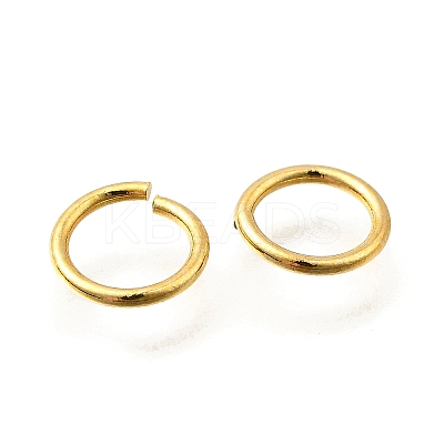 Brass Open Jump Rings KK-B147-03H-G-1