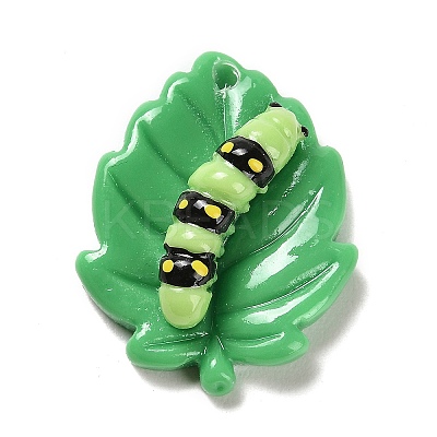 Opaque Resin Decoden Pendants RESI-M037-01A-1
