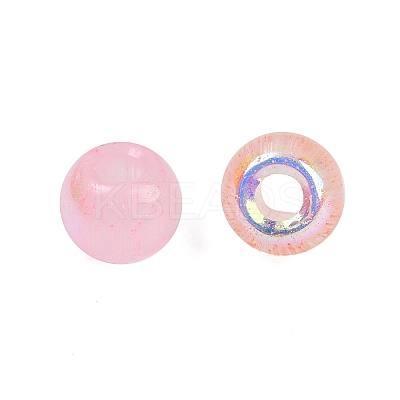 Mixed Color Imitation Cat Eye Glass Round Seed Beads SEED-NH0003-01A-07-1
