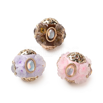 Handmade Polymer Clay Indonesia Beads IPDL-H001-08KCG-1