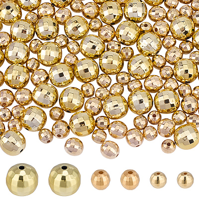 3 Styles CCB Plastic Beads CCB-GO0001-01B-1