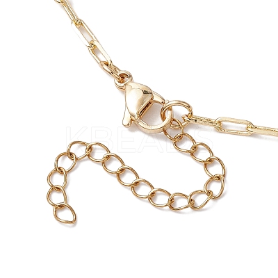 Brass Slider Necklace Makings AJEW-JB01271-1