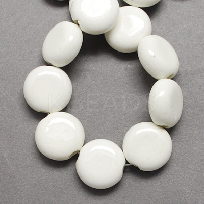 Handmade Porcelain Beads LS-PORC-Q215-21x20mm-03-1