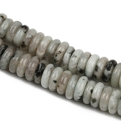 Natural Sesame Jasper Beads Strands G-Q159-B27-01-1