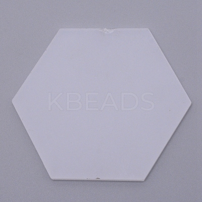 Acrylic Place Cards TACR-WH0001-20-1