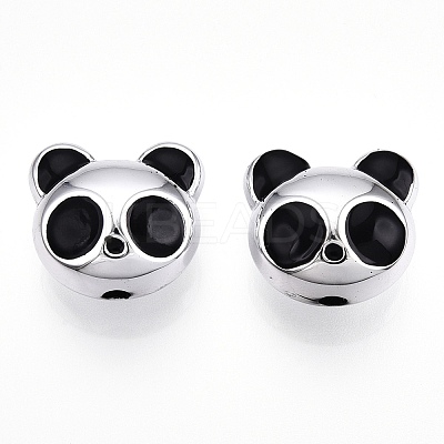 UV Plating Iridescent Acrylic Beads MACR-D032-14-1