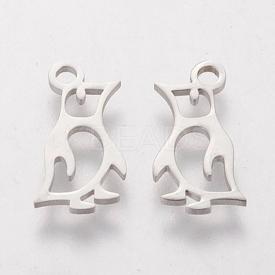 Non-Tarnish 201 Stainless Steel Charms STAS-S105-T212-1