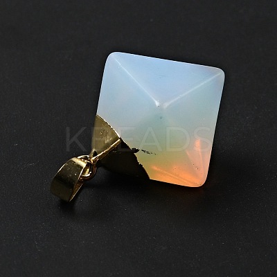 Opalite Pendants G-P474-03G-01-1
