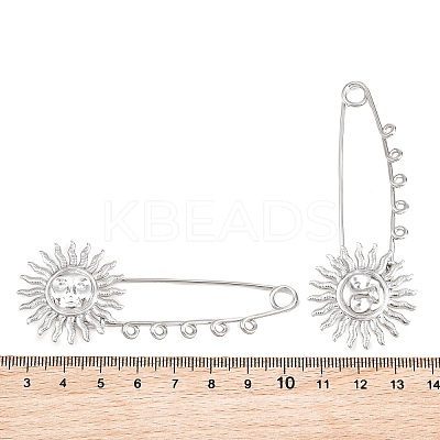 Sun 304 Stainless Steel Safety Pins Brooch Findings SA-CBA098D-13E-P-1