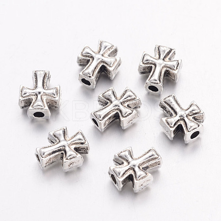 Tibetan Style Alloy Beads PALLOY-AN-98278-AS-RS-1