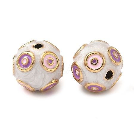 304 Stainless Steel Enamel Beads STAS-L026-03G-02-1