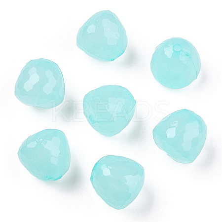 Transparent Acrylic Beads MACR-S373-10E-08-1