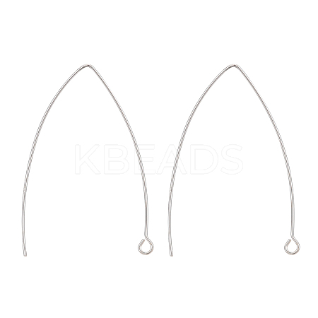 925 Sterling Silver Earring Hooks X-STER-K167-064S-1