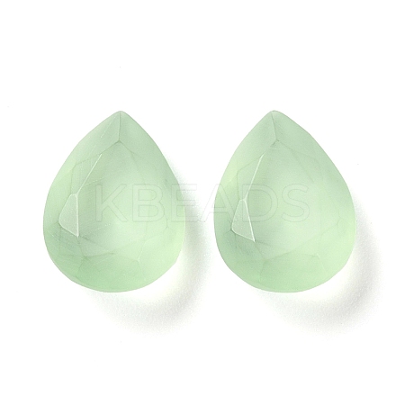 Frosted Glass Rhinestone Cabochons RGLA-G022-02A-238-1