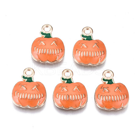 Alloy Enamel Pendants ENAM-Q442-011-RS-1