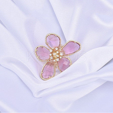 Alloy & Rhinestone/Synthetic Quartz Cuff Rings FS-WGD97BC-04-1