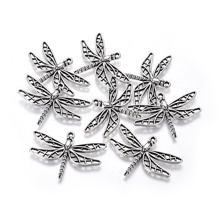 Tibetan Style Alloy Pendants LS-TIBEP-A12-3725-AS-FF-1