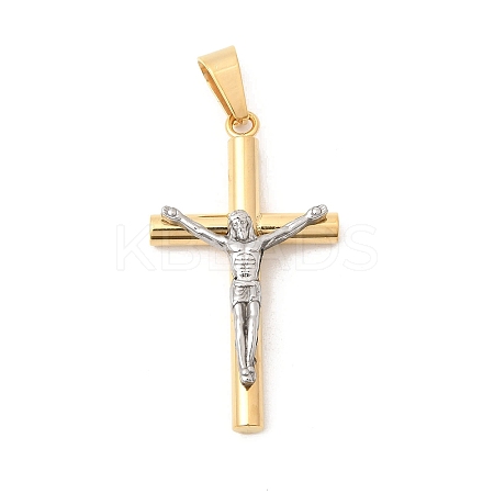 304 Stainless Steel Pendants STAS-G378-07GP-1