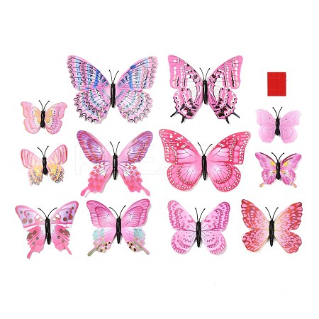 3D Plastic Wall Stickers DIY-F077-01C-1