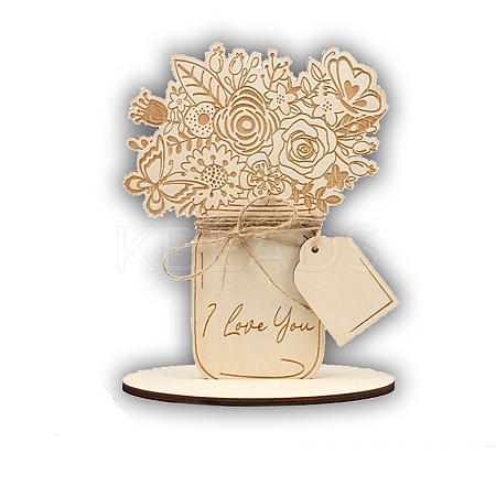Wooden DIY Painting Display Decorations PW-WG90449-01-1