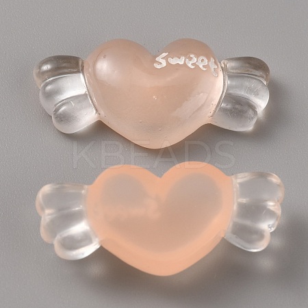Transparent Resin Cabochons RESI-WH0035-04B-1