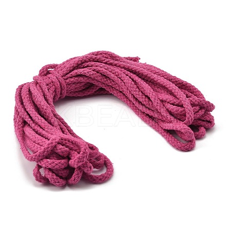 Braided Cotton String Threads for Crafts Knitting Making OCOR-A009-01K-1
