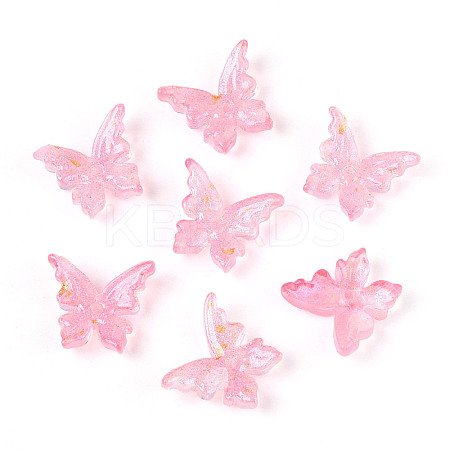 Baking Paint Glass Beads DGLA-T004-04C-1
