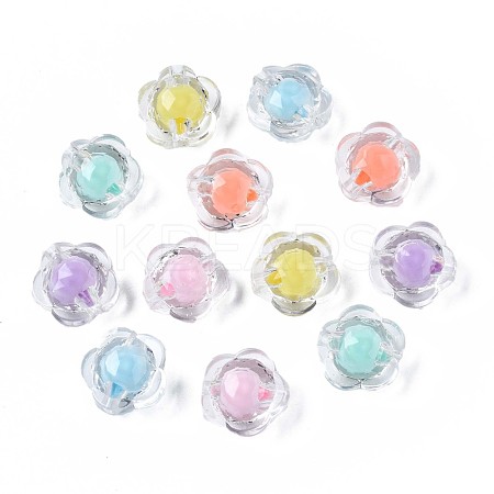 Transparent Acrylic Beads TACR-S135-012-1