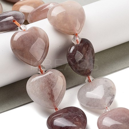 Natural Purple Aventurine Beads Strands G-C150-A22-01-1