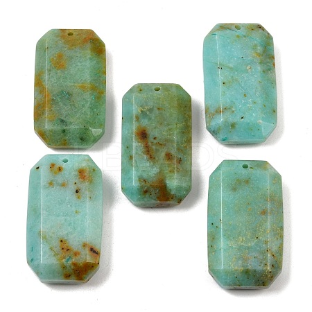 Natural African Turquoise(Jasper) Pendants G-H325-03F-1