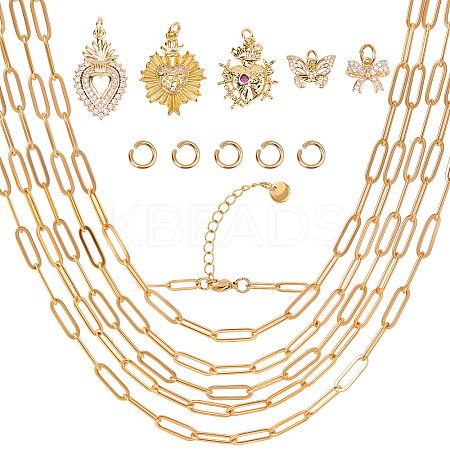 DIY Necklaces Making Kits DIY-BBC0002-74-1
