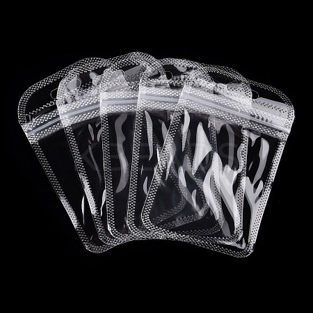 Transparent Plastic Resealable Packaging Bags OPP-T002-01B-1