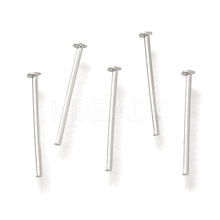 Brass Flat Head Pins KK-H502-01A-S-1