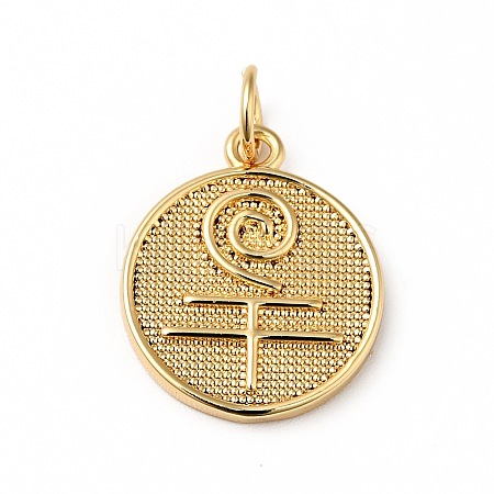Rack Plating Brass Pendants KK-H431-39G-B-1