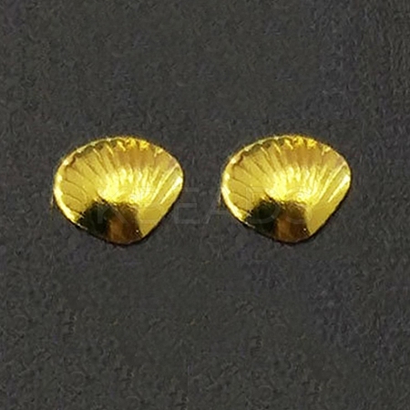 Ocean Themed Alloy Cabochons MRMJ-WH0063-30G-1