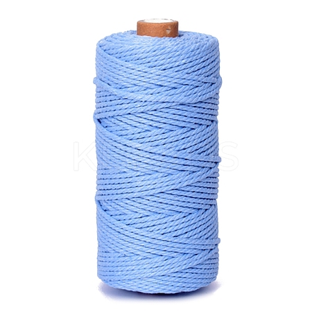 100M Round Cotton Braided Cord PW-WG54274-36-1