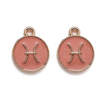 Alloy Enamel Pendants LS-ENAM-S124-01B-11H-1
