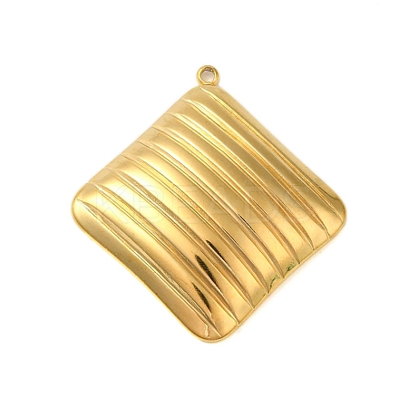 Ion Plating(IP) 304 Stainless Steel Pendants STAS-C104-51G-1