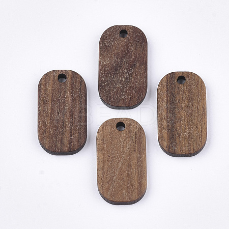 Walnut Wood Pendants WOOD-S054-33-1