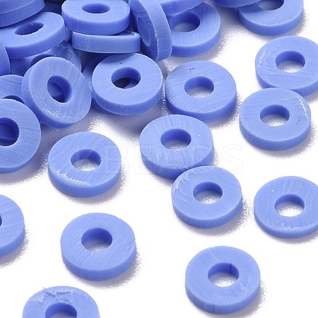 Handmade Polymer Clay Beads CLAY-R067-6.0mm-B32-1