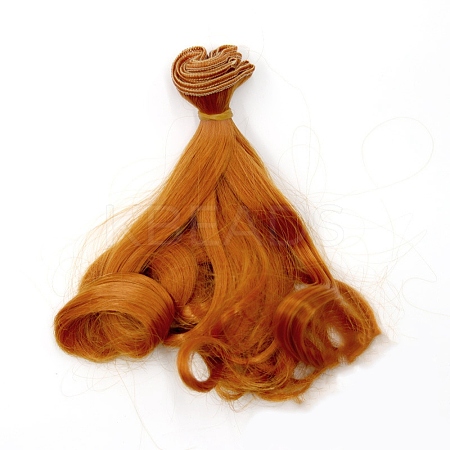 High Temperature Fiber Long Pear Perm Hairstyle Doll Wig Hair DOLL-PW0001-027-19-1