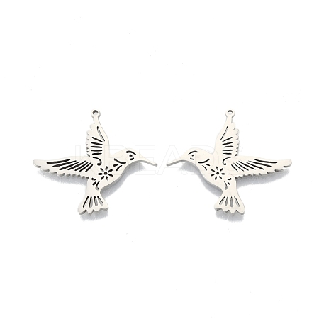 Non-Tarnish 201 Stainless Steel Pendants STAS-N098-099P-1