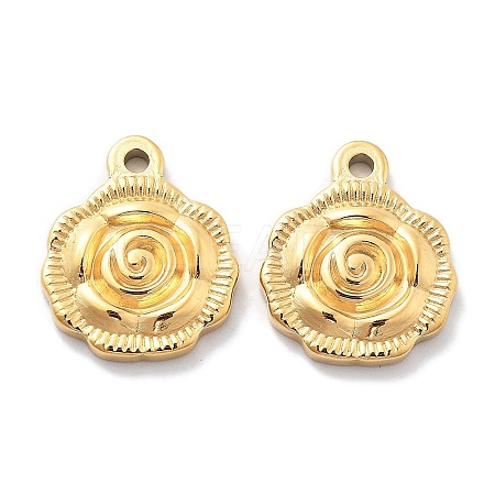 PVD Vacuum Plating 304 Stainless Steel Pendants STAS-R130-50G-1