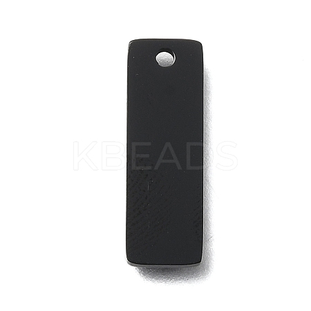 Ion Plating(IP) 304 Stainless Steel Mirror Polished Finish Stamping Blank Tag Charms STAS-K270-36B-1